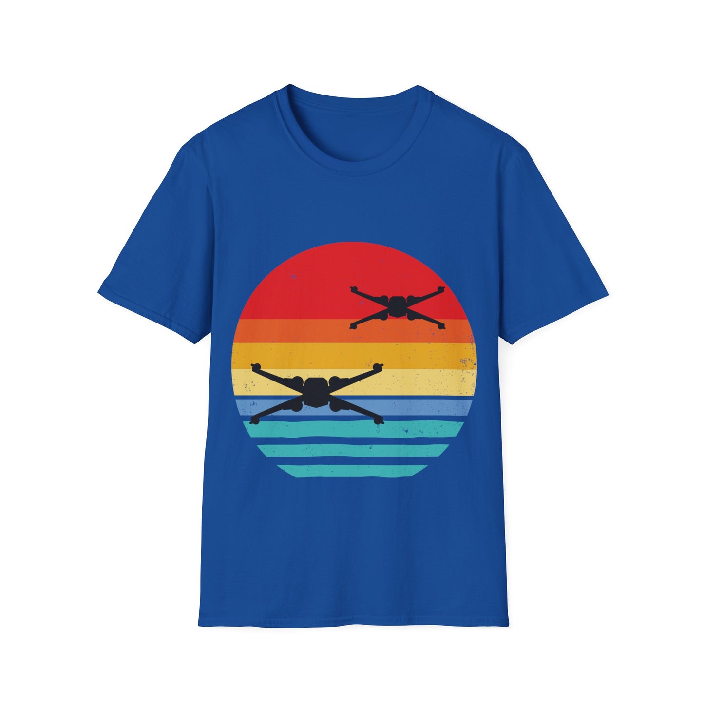 Sundown Skies: X-Wing Horizon - Unisex Softstyle T-Shirt