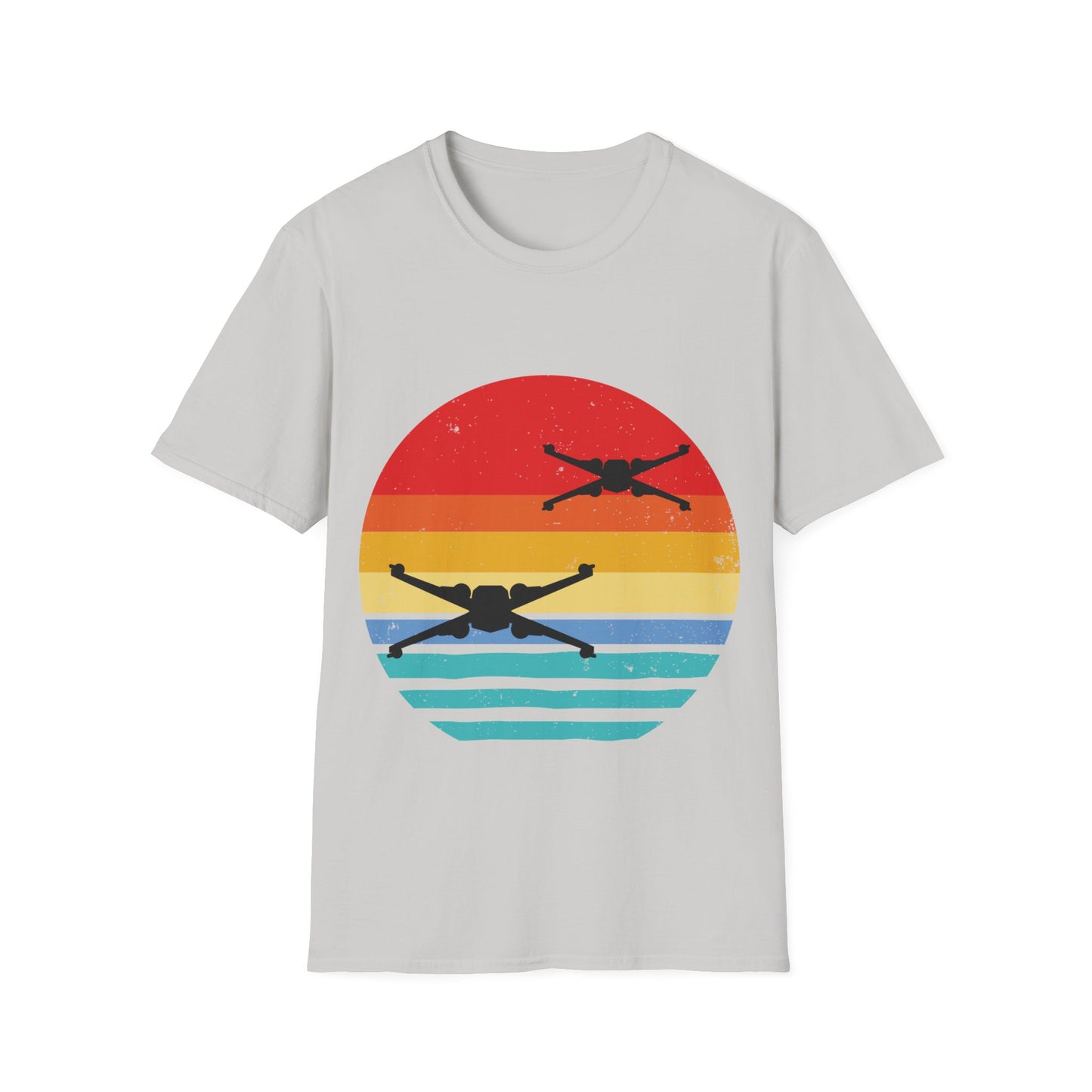 Sundown Skies: X-Wing Horizon - Unisex Softstyle T-Shirt