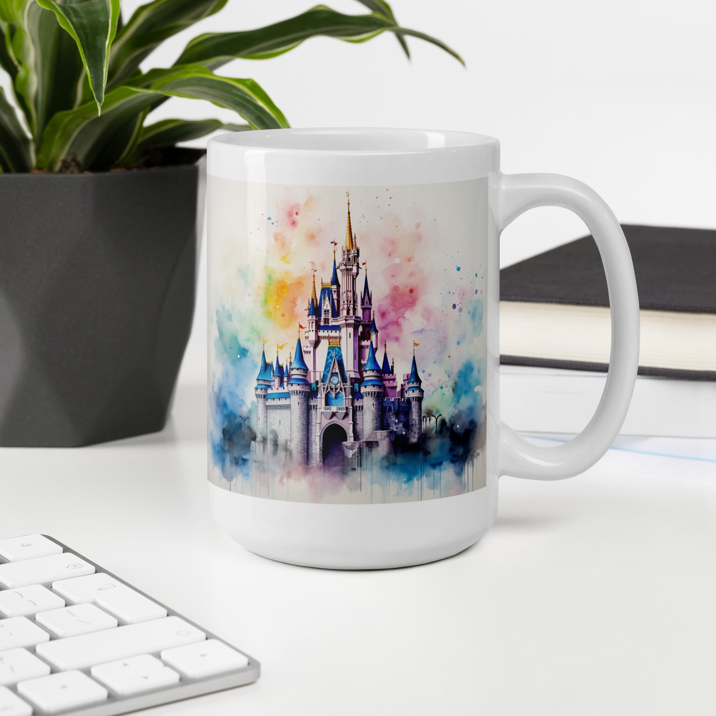 Colorful Castle Mug