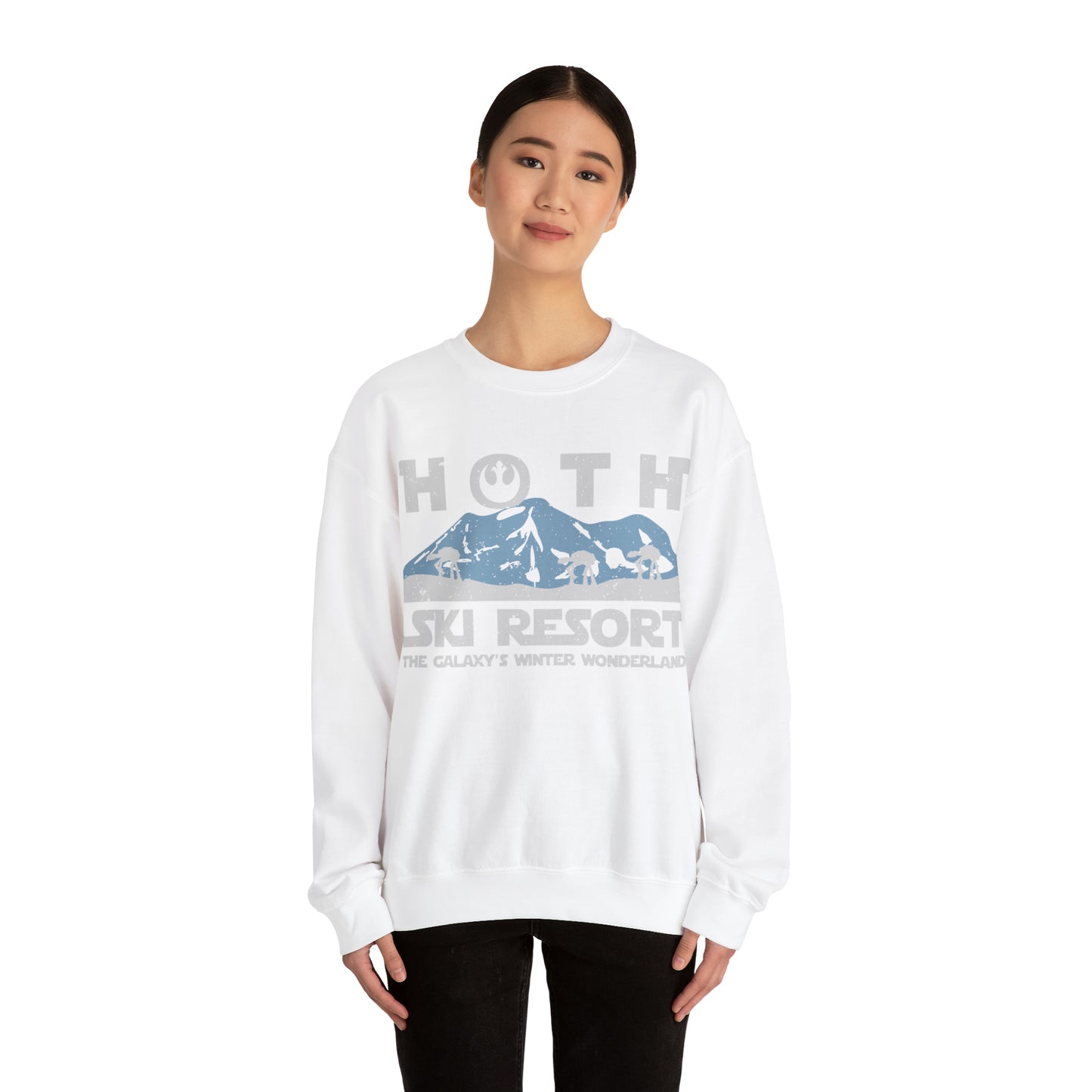 Hoth Ski Resort - Unisex Heavy Blend™ Crewneck Sweatshirt