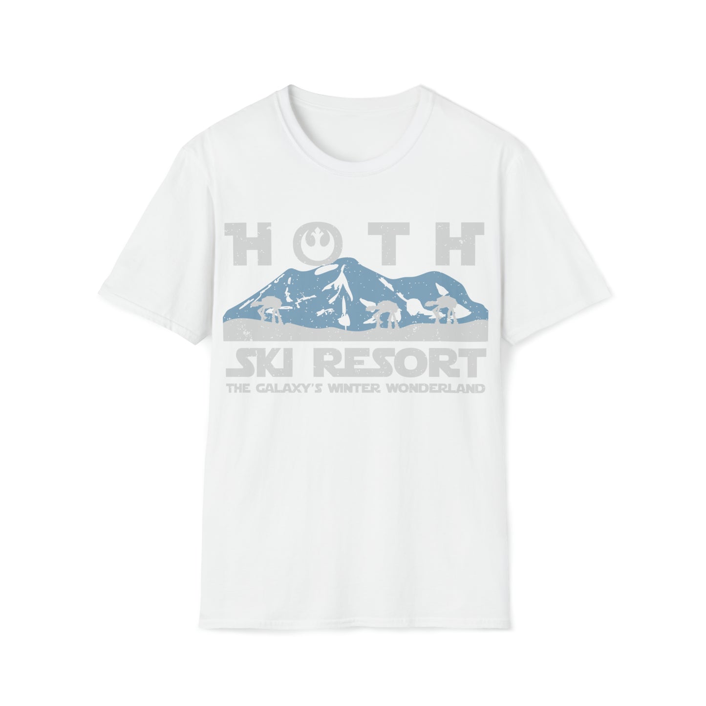 Hoth Ski Resort - Unisex Softstyle T-Shirt