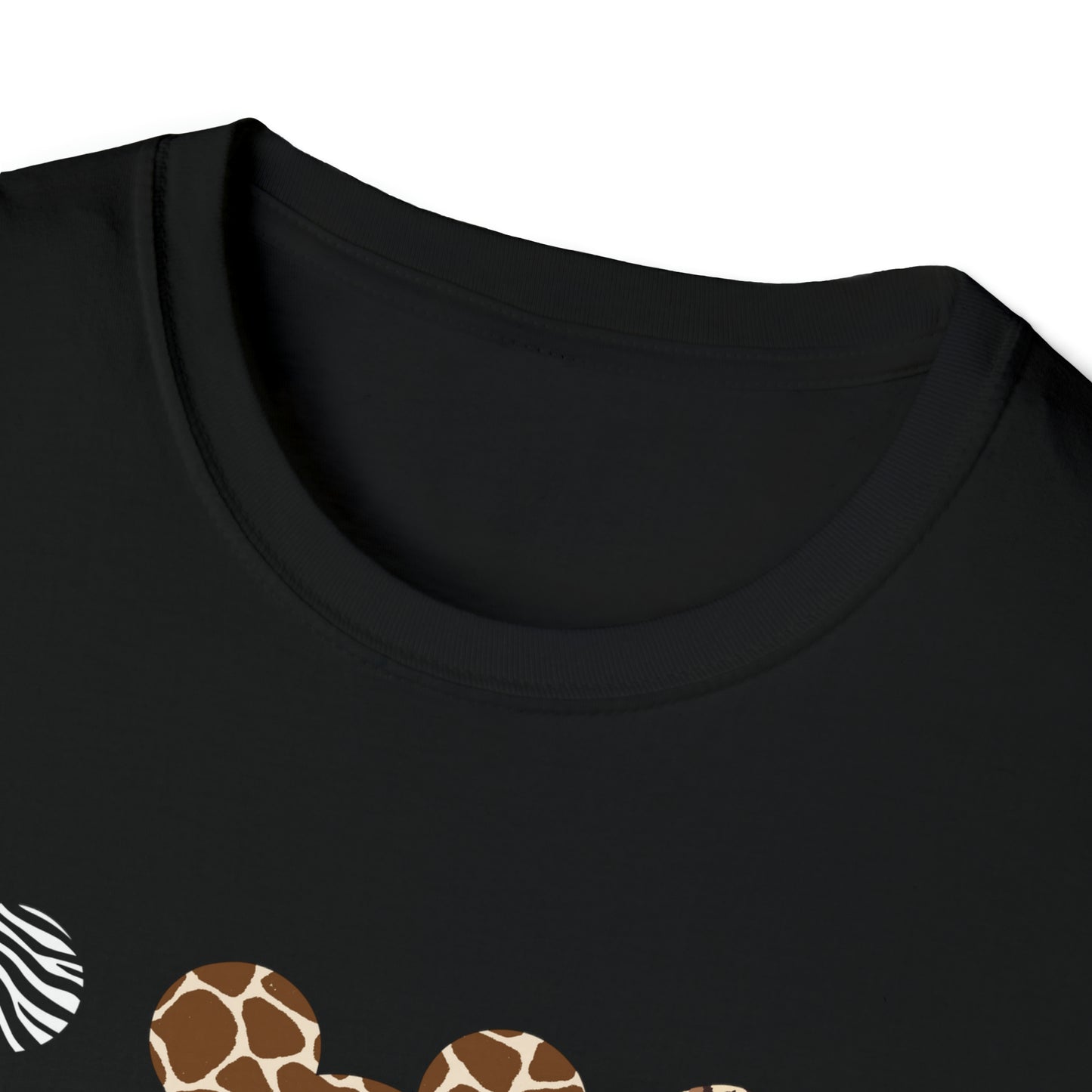 Wild at Heart: Mickey's Animal Kingdom - Unisex Softstyle T-Shirt