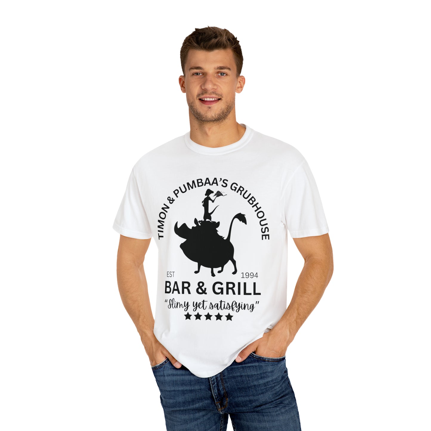 Timon & Pumbaa's Grubhouse Grill - Unisex Comfort Colors T-shirt