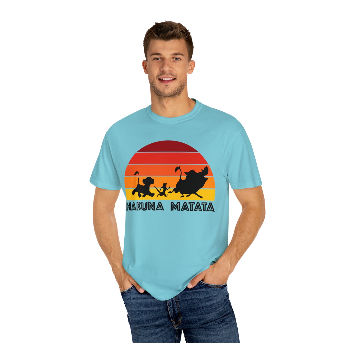 Hakuna Matata Sunset Serenity - Unisex Comfort Colors T-shirt