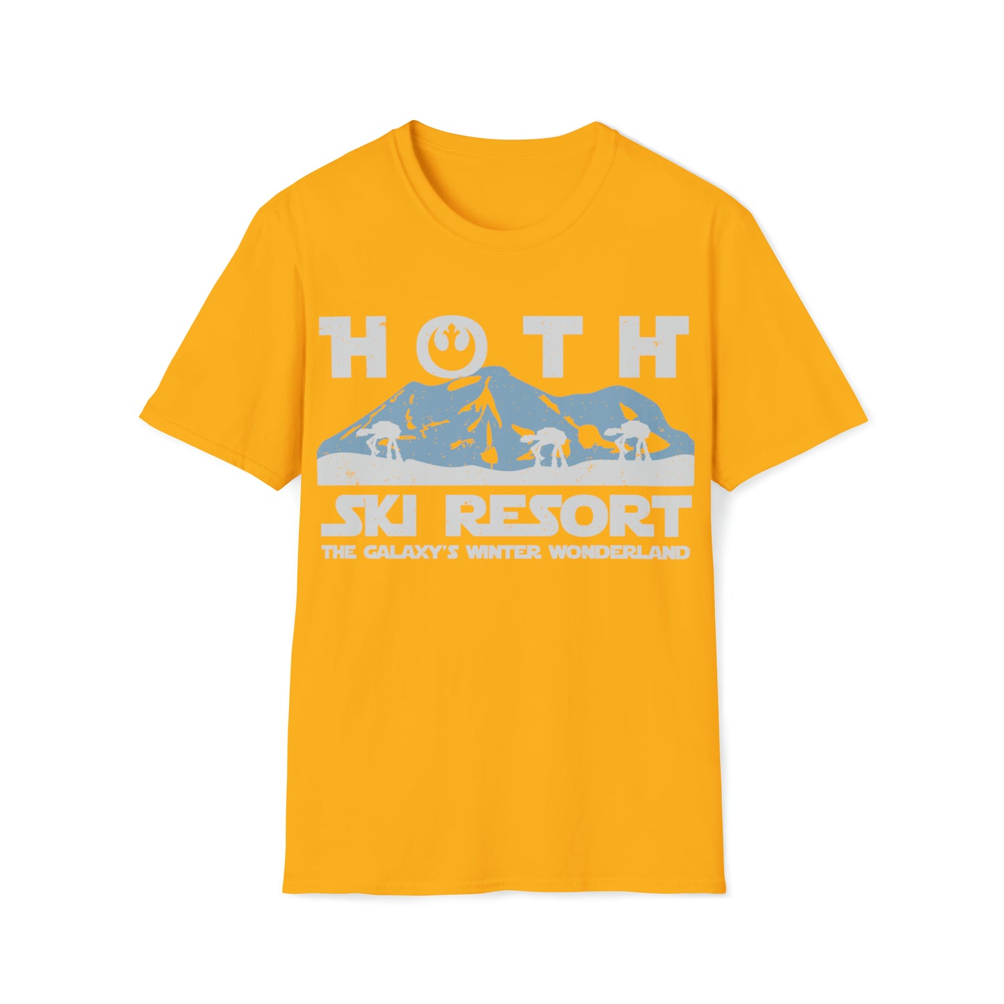 Hoth Ski Resort - Unisex Softstyle T-Shirt