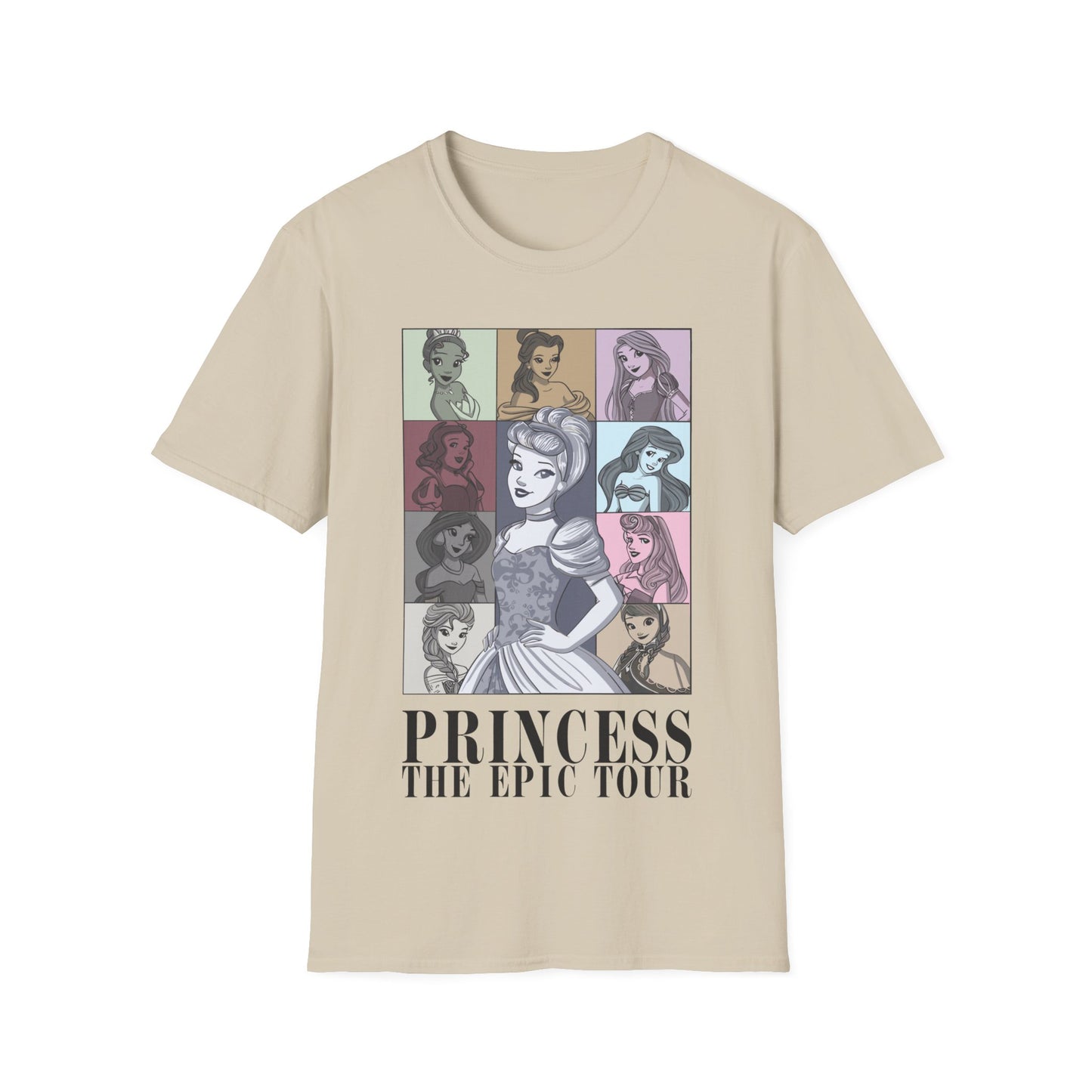 Princess The Epic Tour - Unisex Softstyle T-Shirt