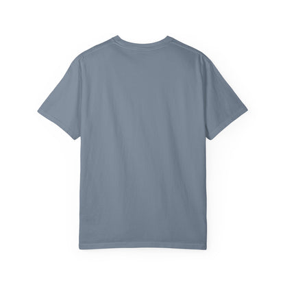Color: Blue Jean — Flat lay back view of the shirt
