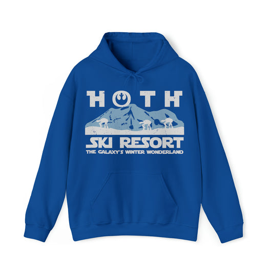 Hoth Ski Resort - Unisex Heavy Blend™ Hooded Sweatshirt