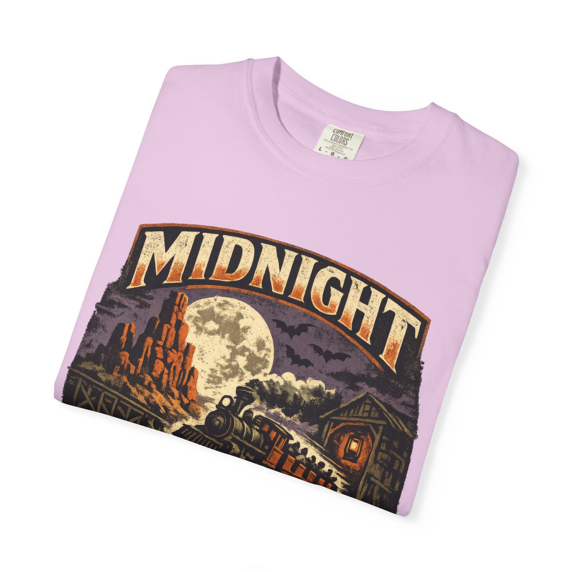 Midnight Mine Run shirt – Halloween railroad parody tee