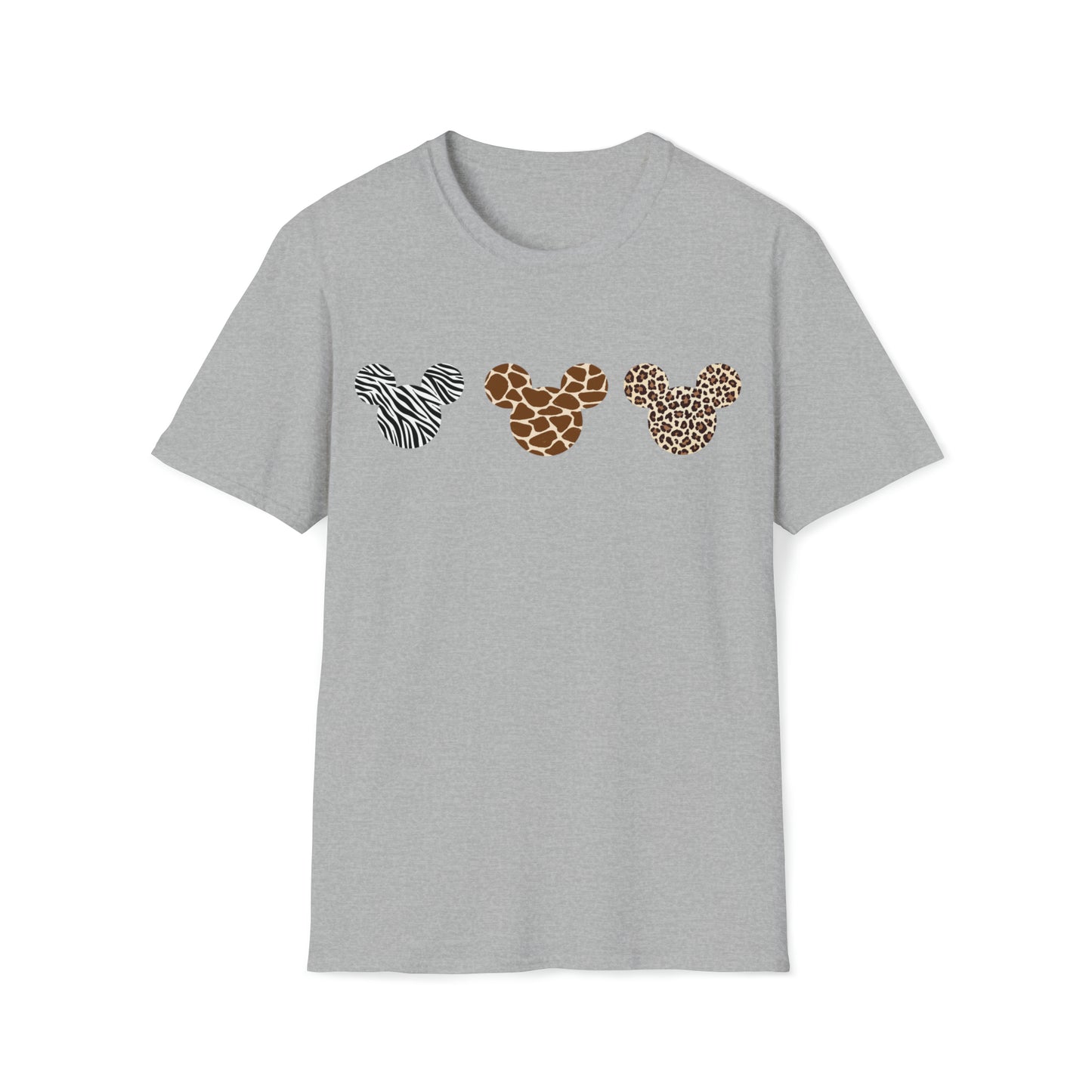 Wild at Heart: Mickey's Animal Kingdom - Unisex Softstyle T-Shirt