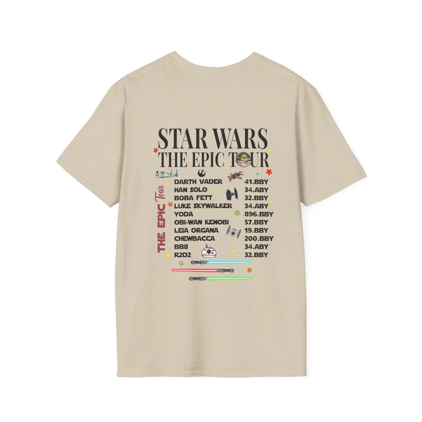 Star Wars: The Epic Tour - Unisex Softstyle T-Shirt