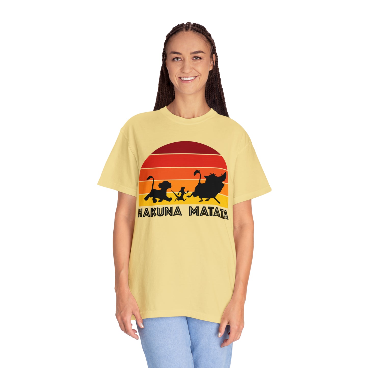 Hakuna Matata Sunset Serenity - Unisex Comfort Colors T-shirt