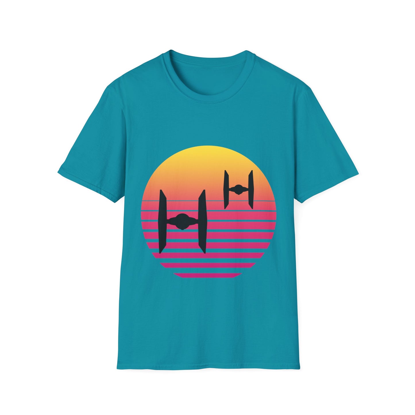 Sunset Squadron: Galactic Horizon - Unisex Softstyle T-Shirt