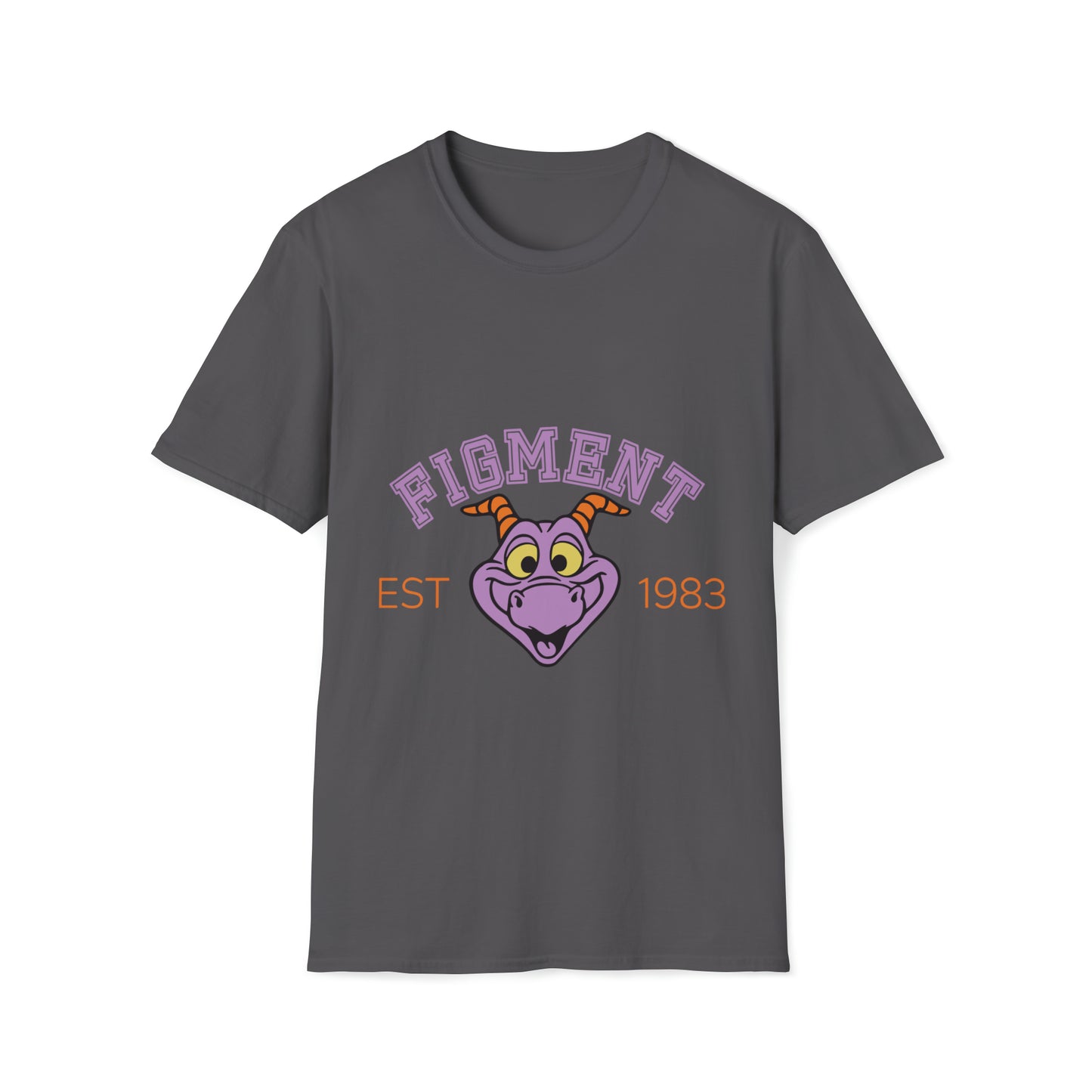 Figment's Varsity Adventure - Unisex Softstyle T-Shirt