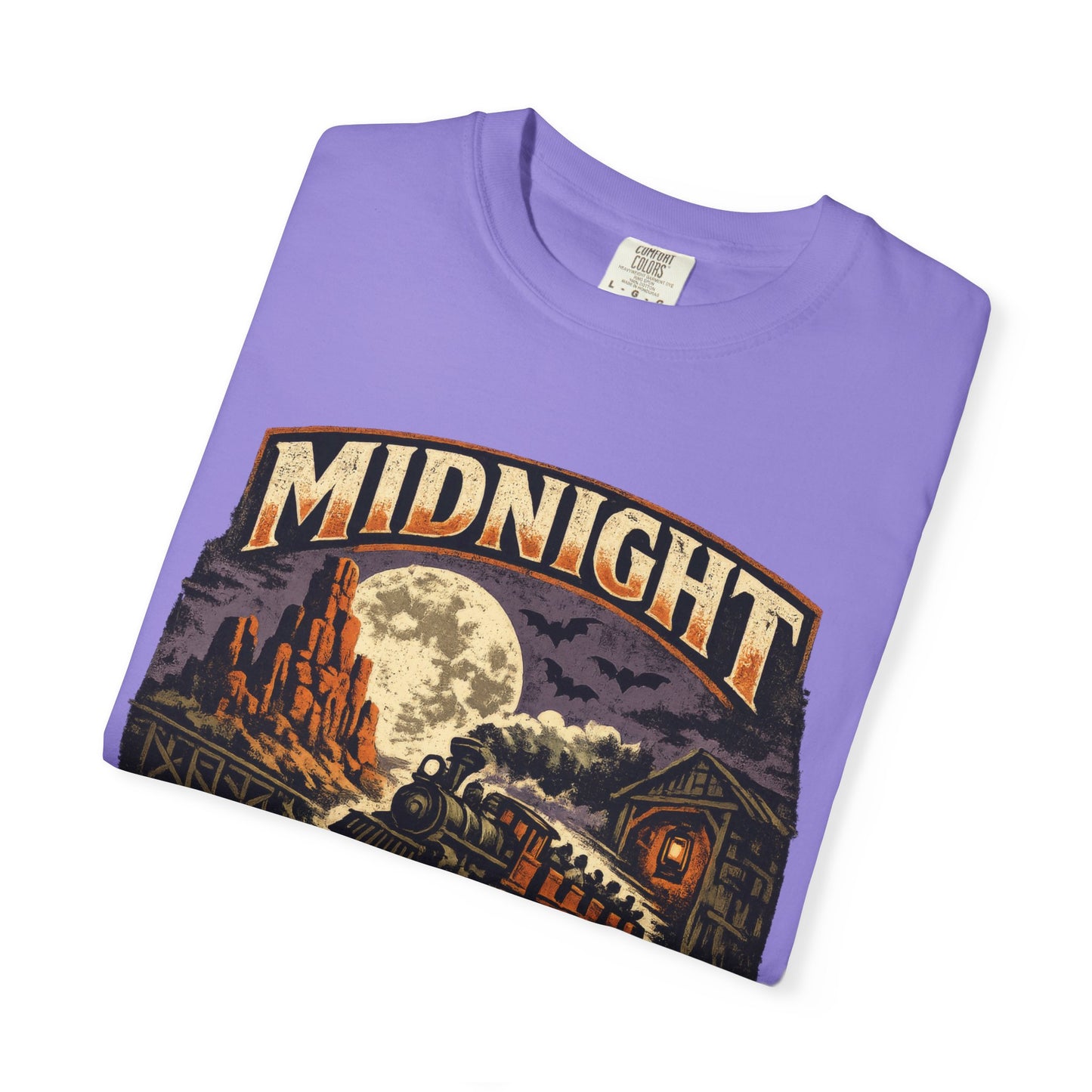 Midnight Mine Run shirt – Halloween railroad parody tee