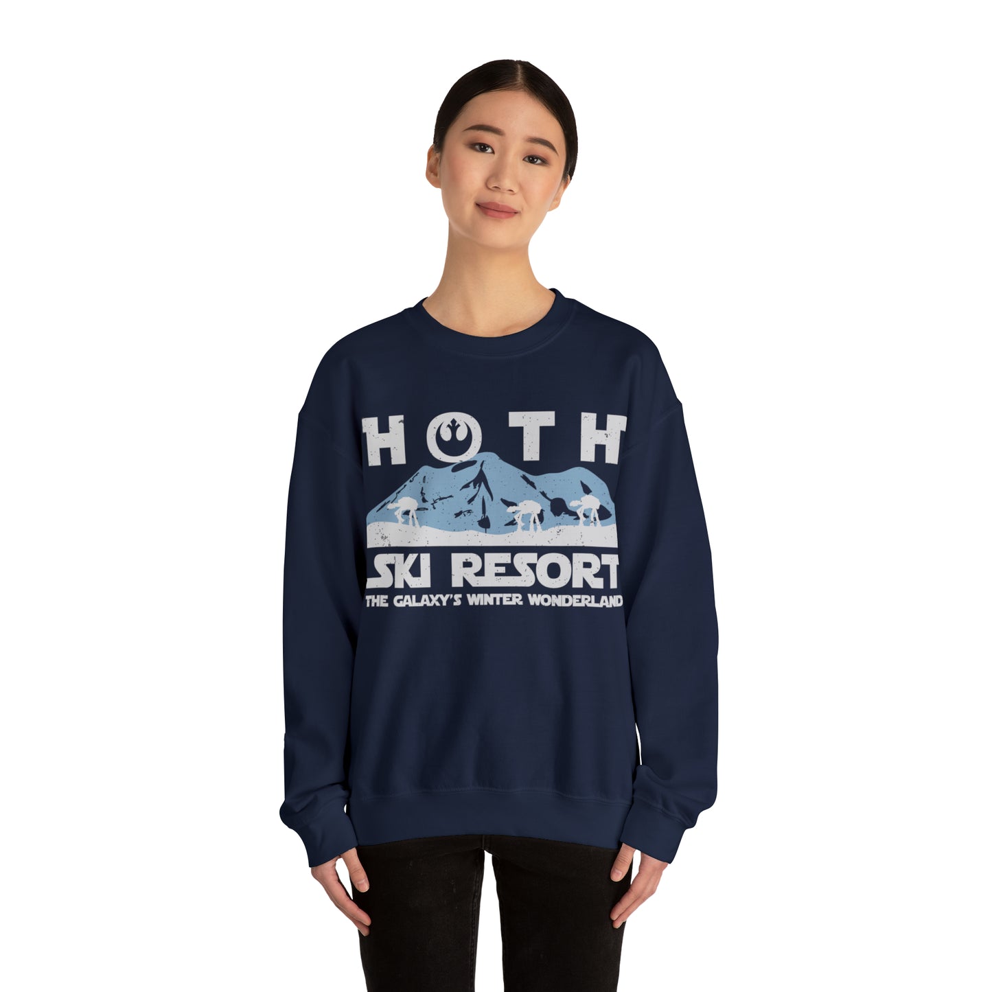 Hoth Ski Resort - Unisex Heavy Blend™ Crewneck Sweatshirt