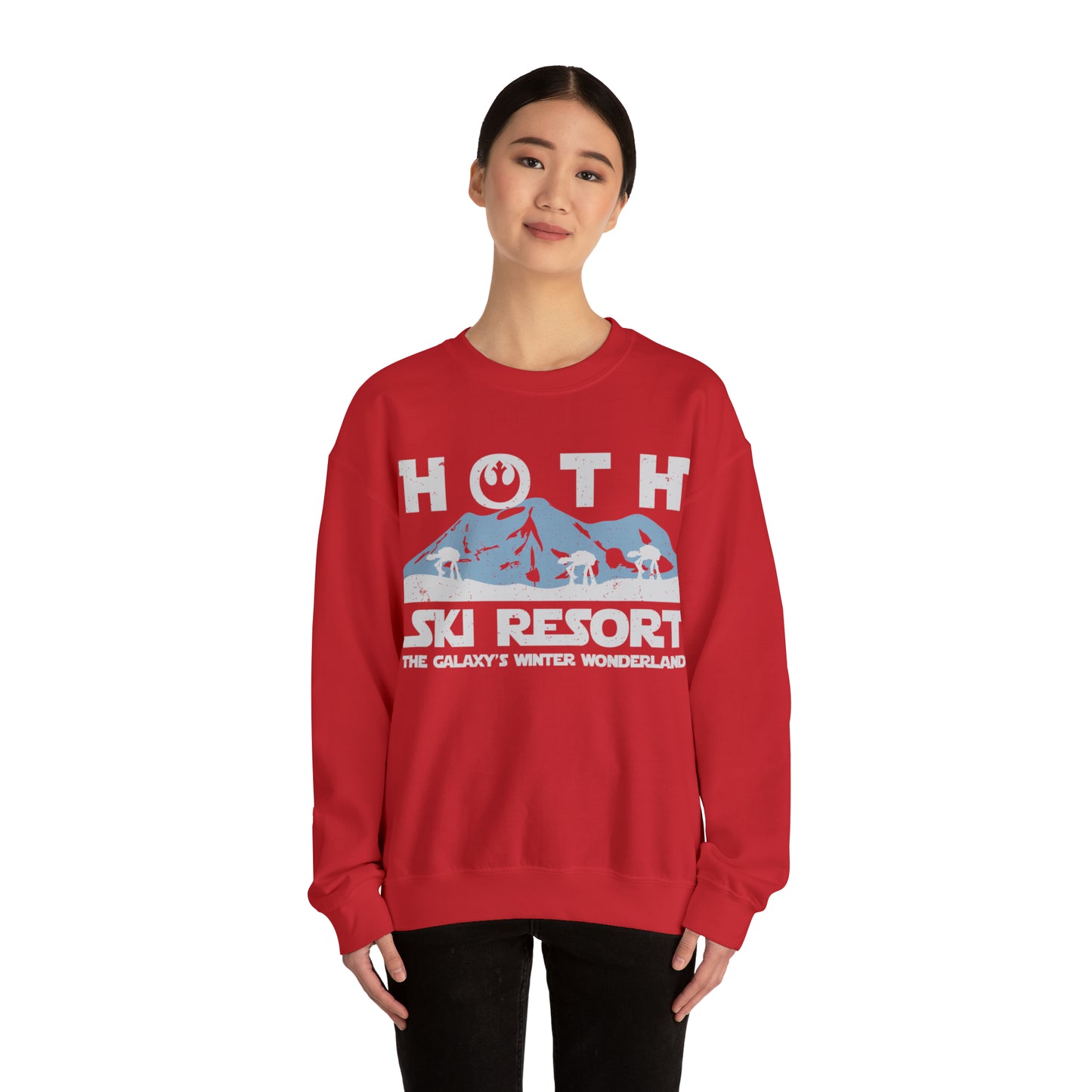 Hoth Ski Resort - Unisex Heavy Blend™ Crewneck Sweatshirt