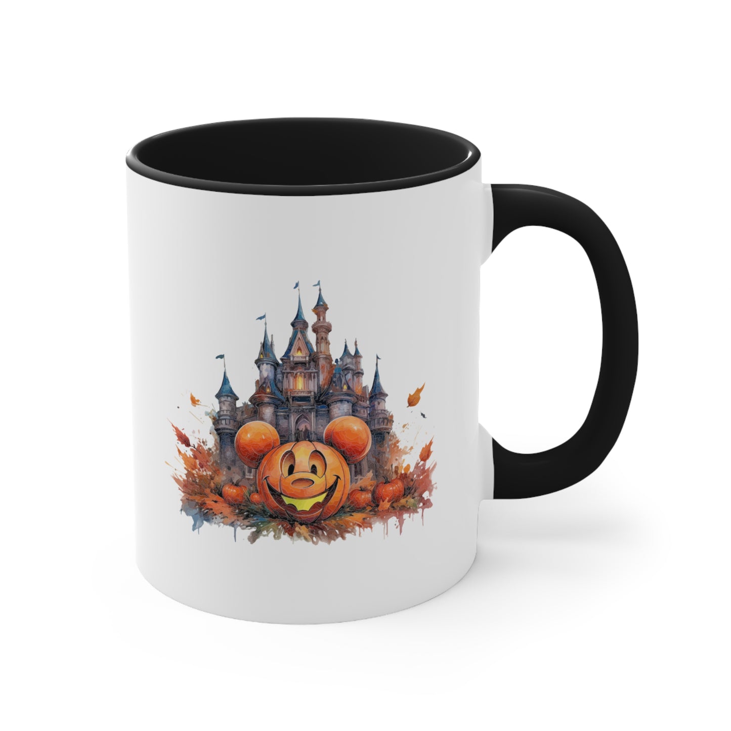 Pumpkin Dreamscape Castle Mug - Ceramic Mug 11oz or 15oz