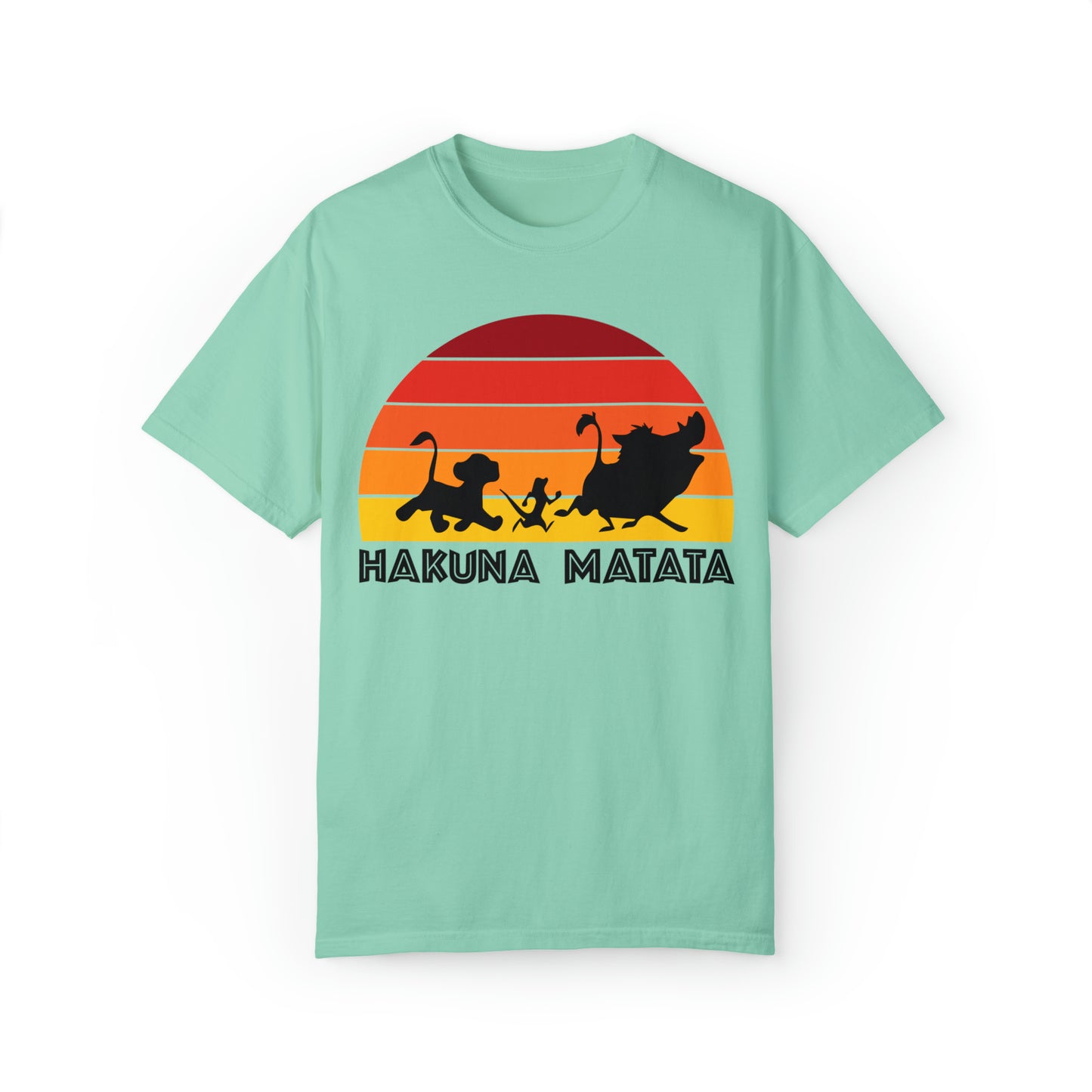 Hakuna Matata Sunset Serenity - Unisex Comfort Colors T-shirt