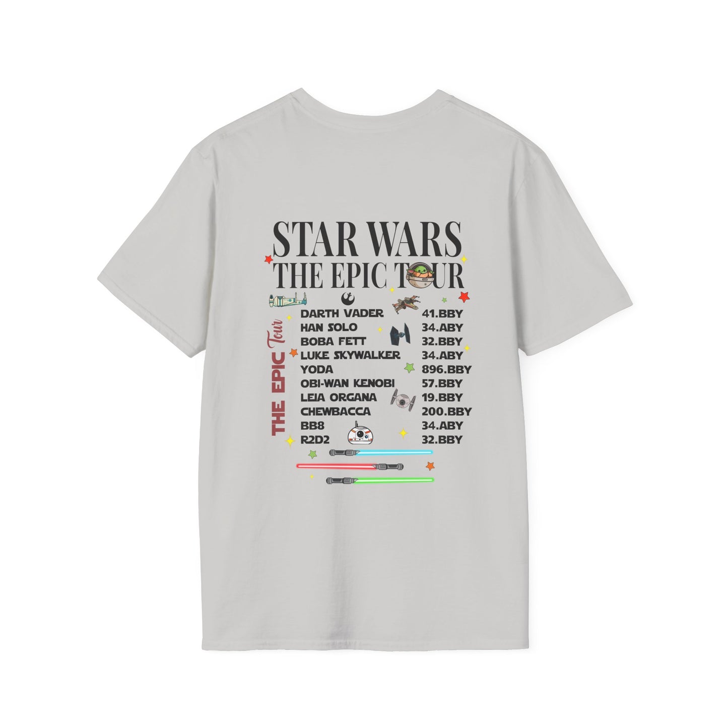 Star Wars: The Epic Tour - Unisex Softstyle T-Shirt