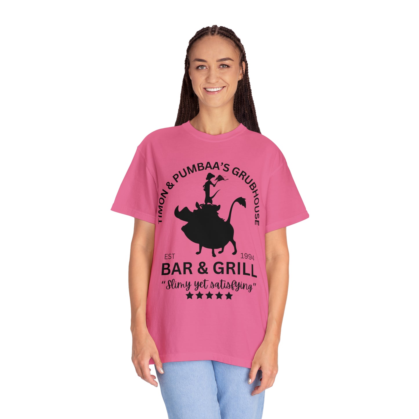 Timon & Pumbaa's Grubhouse Grill - Unisex Comfort Colors T-shirt