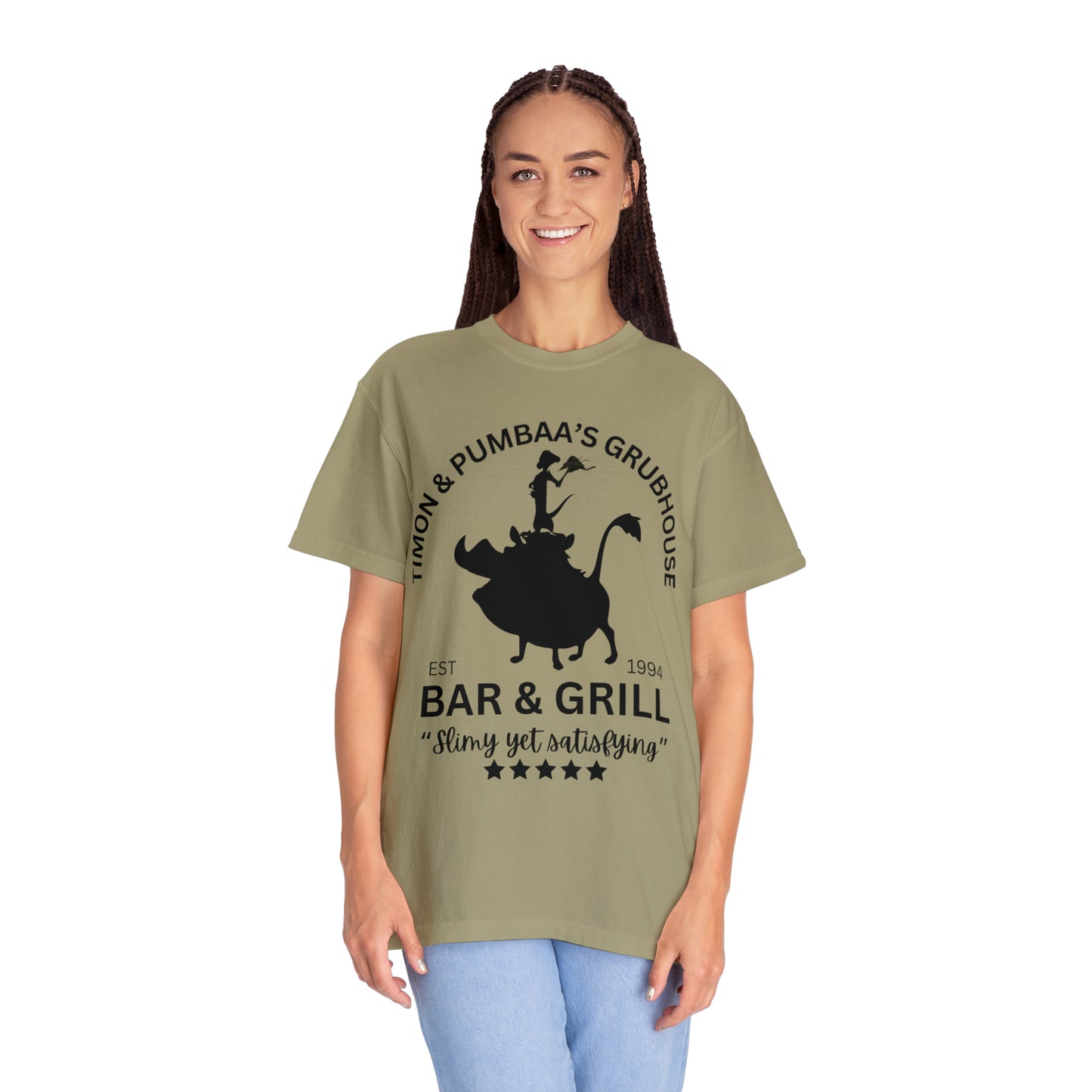 Timon & Pumbaa's Grubhouse Grill - Unisex Comfort Colors T-shirt