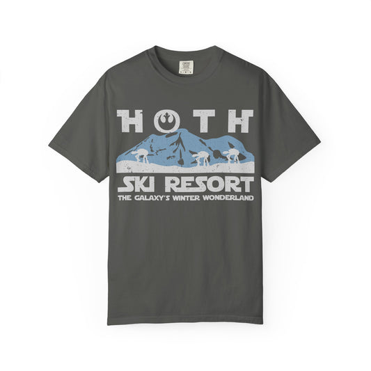 Hoth Ski Resort shirt – Star Wars AT-AT winter parody tee