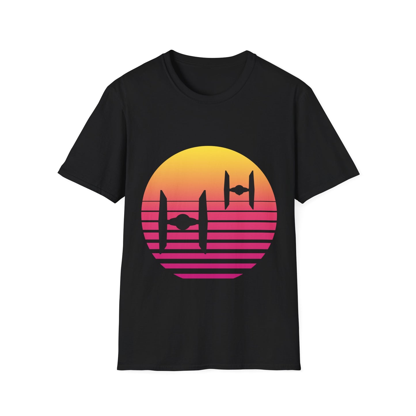 Sunset Squadron: Galactic Horizon - Unisex Softstyle T-Shirt