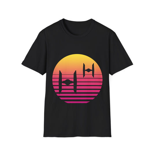 Sunset Squadron: Galactic Horizon - Unisex Softstyle T-Shirt