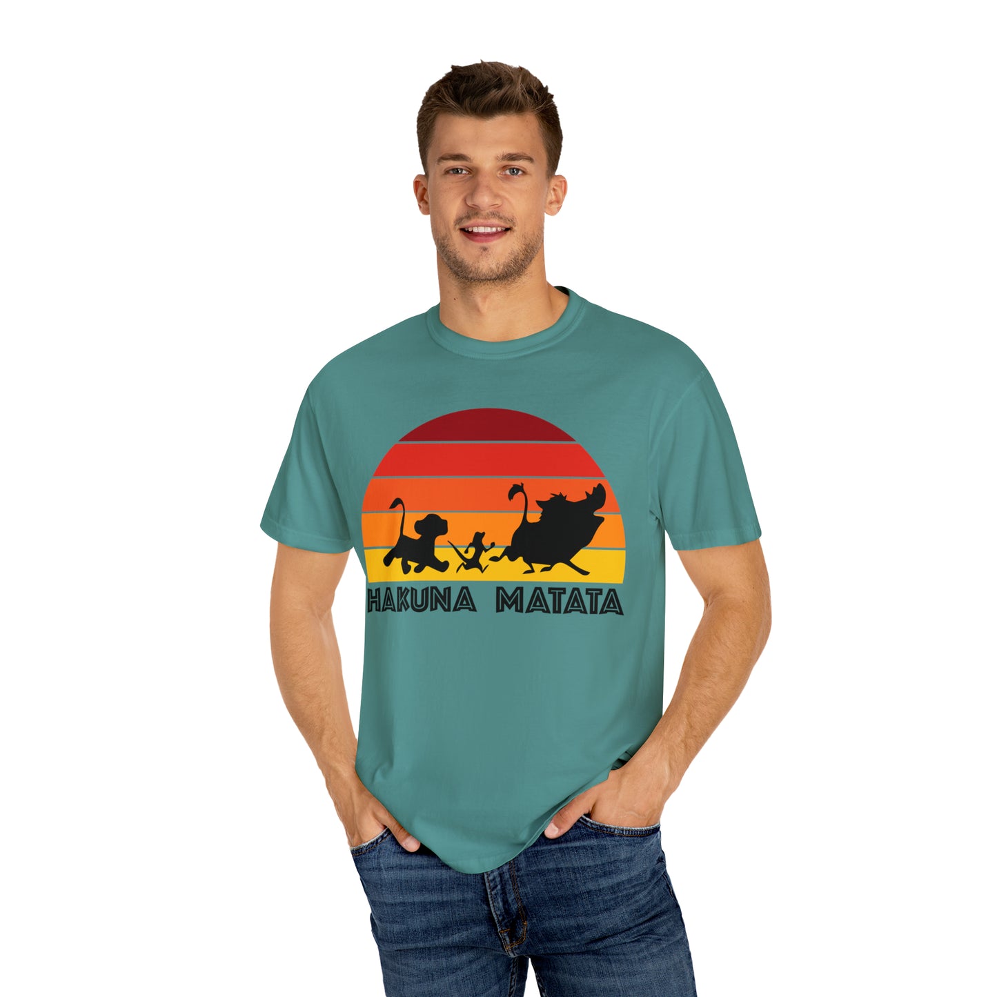 Hakuna Matata Sunset Serenity - Unisex Comfort Colors T-shirt