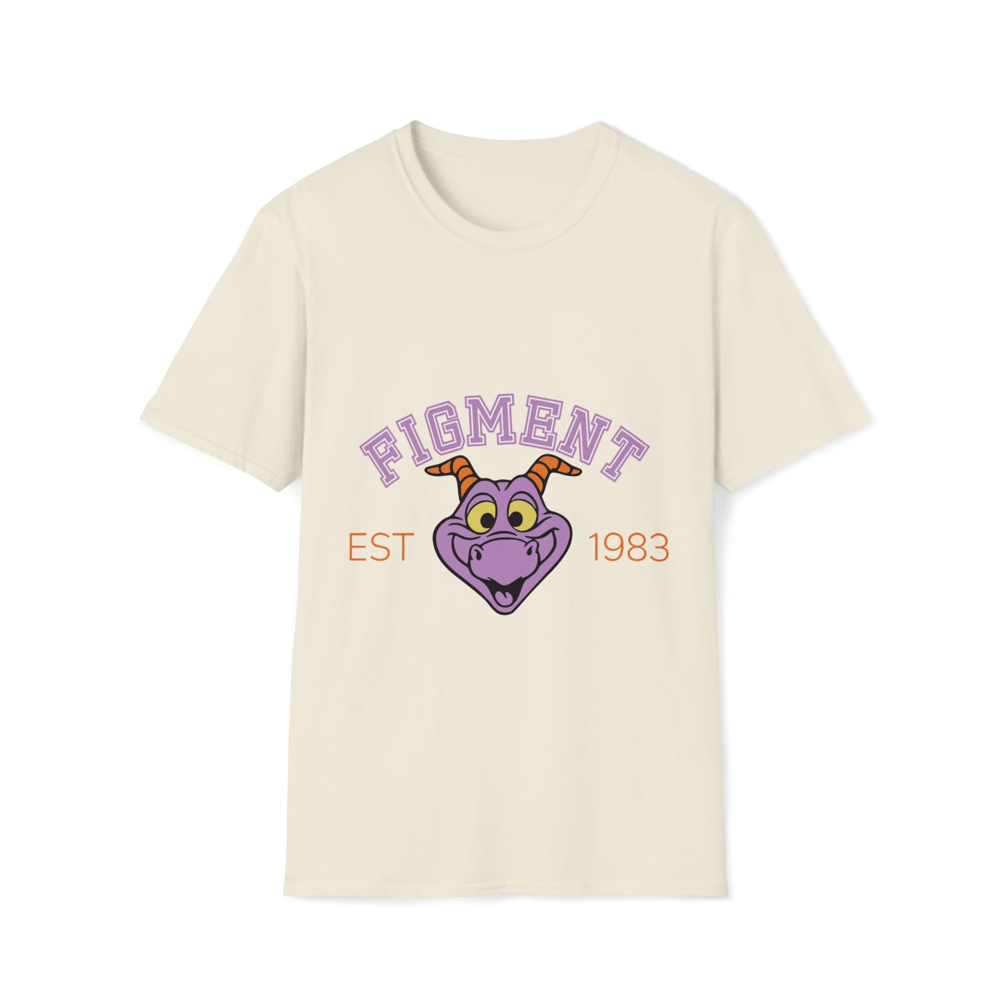 Figment's Varsity Adventure - Unisex Softstyle T-Shirt