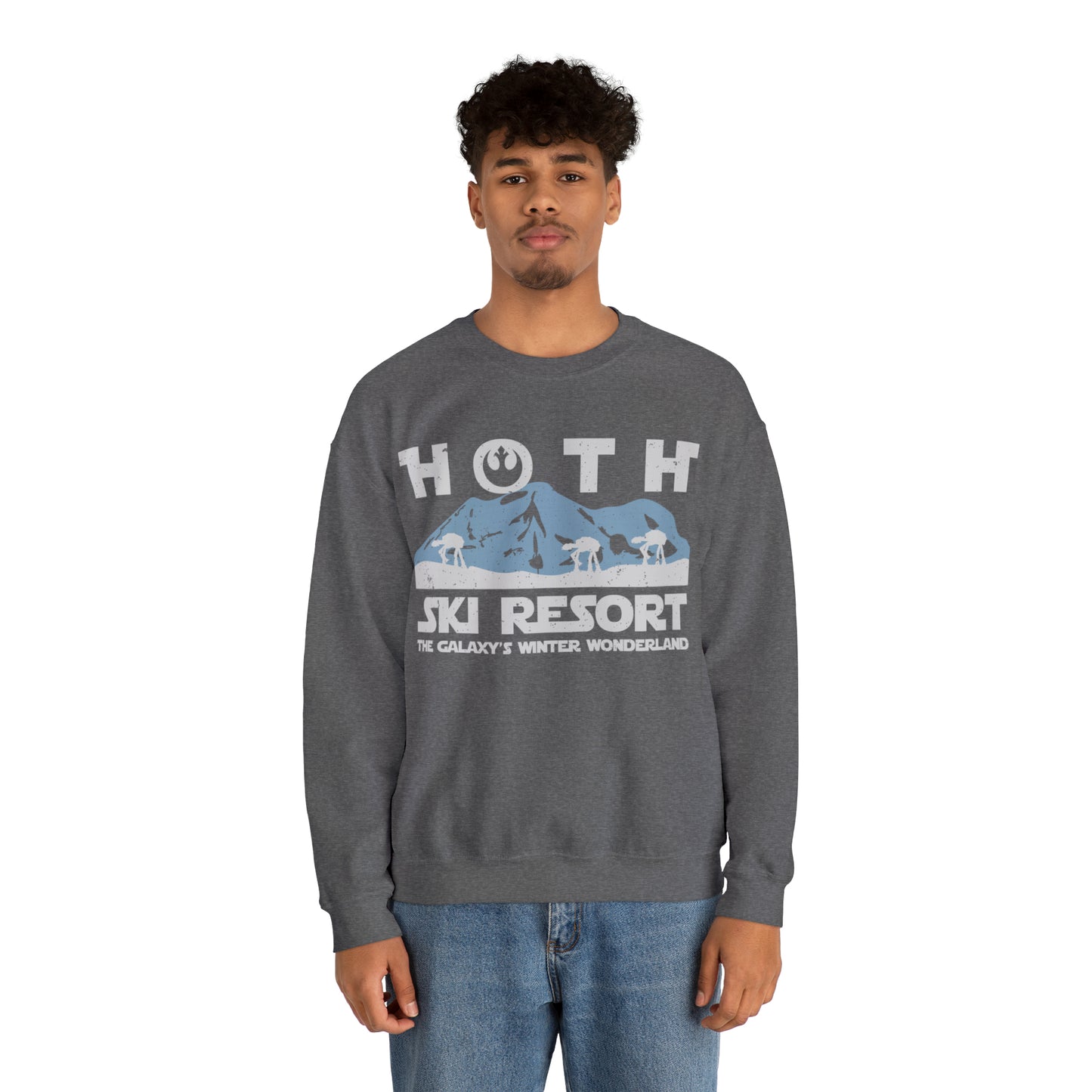 Hoth Ski Resort - Unisex Heavy Blend™ Crewneck Sweatshirt