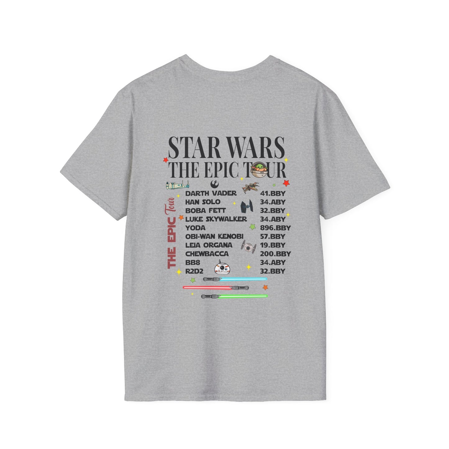 Star Wars: The Epic Tour - Unisex Softstyle T-Shirt