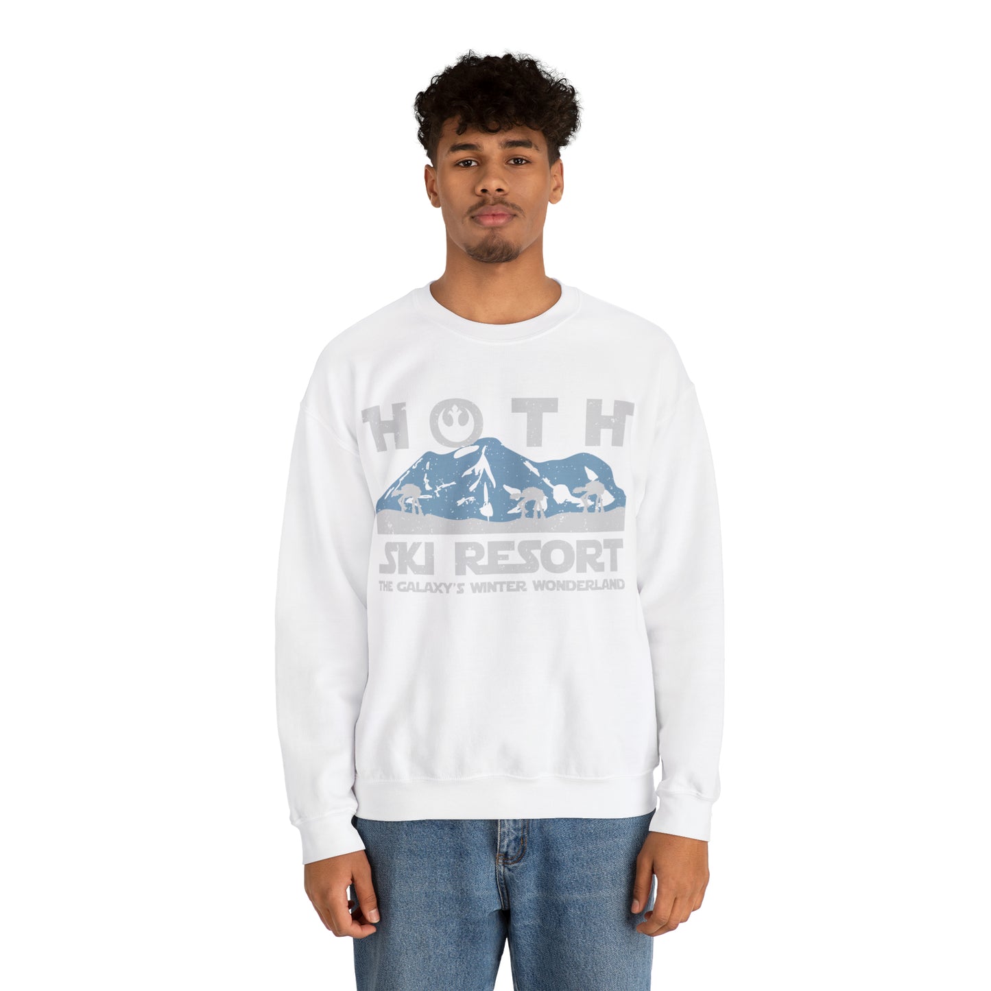 Hoth Ski Resort - Unisex Heavy Blend™ Crewneck Sweatshirt