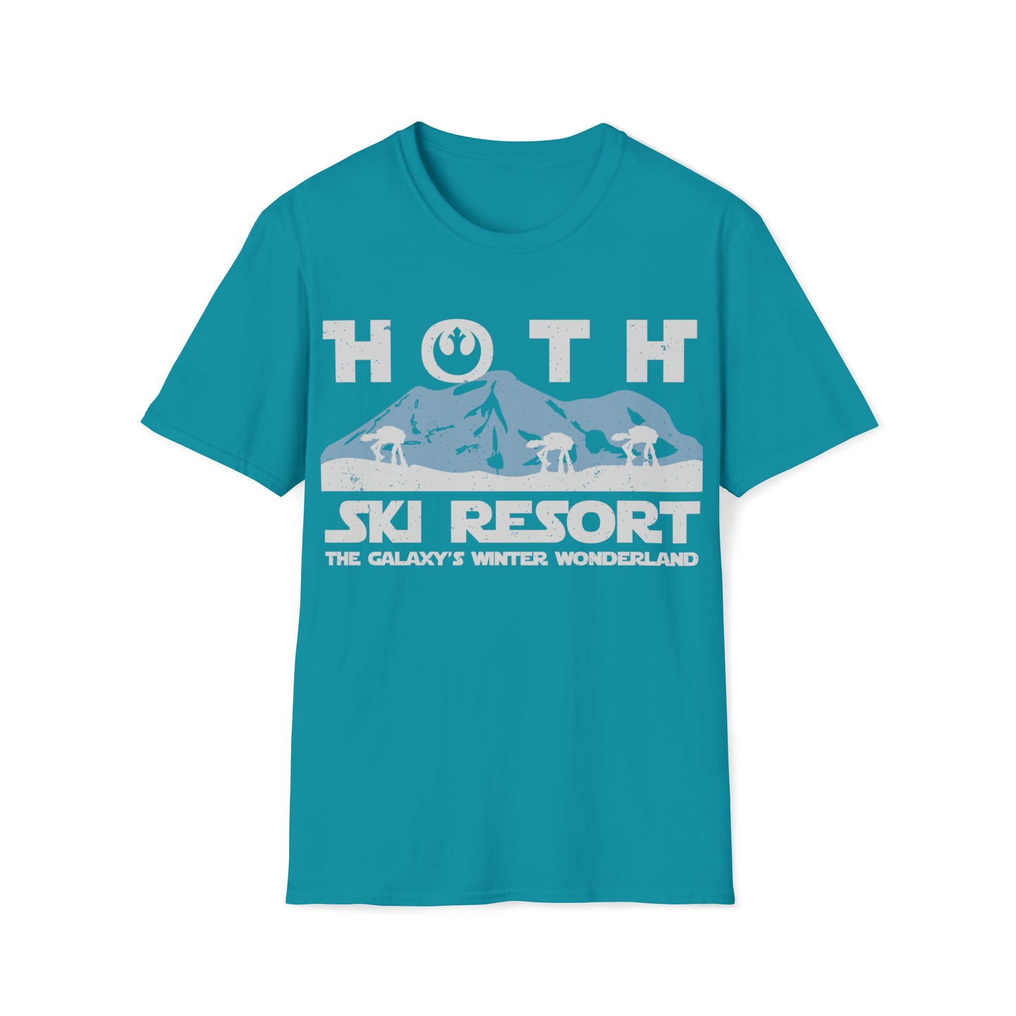 Hoth Ski Resort - Unisex Softstyle T-Shirt