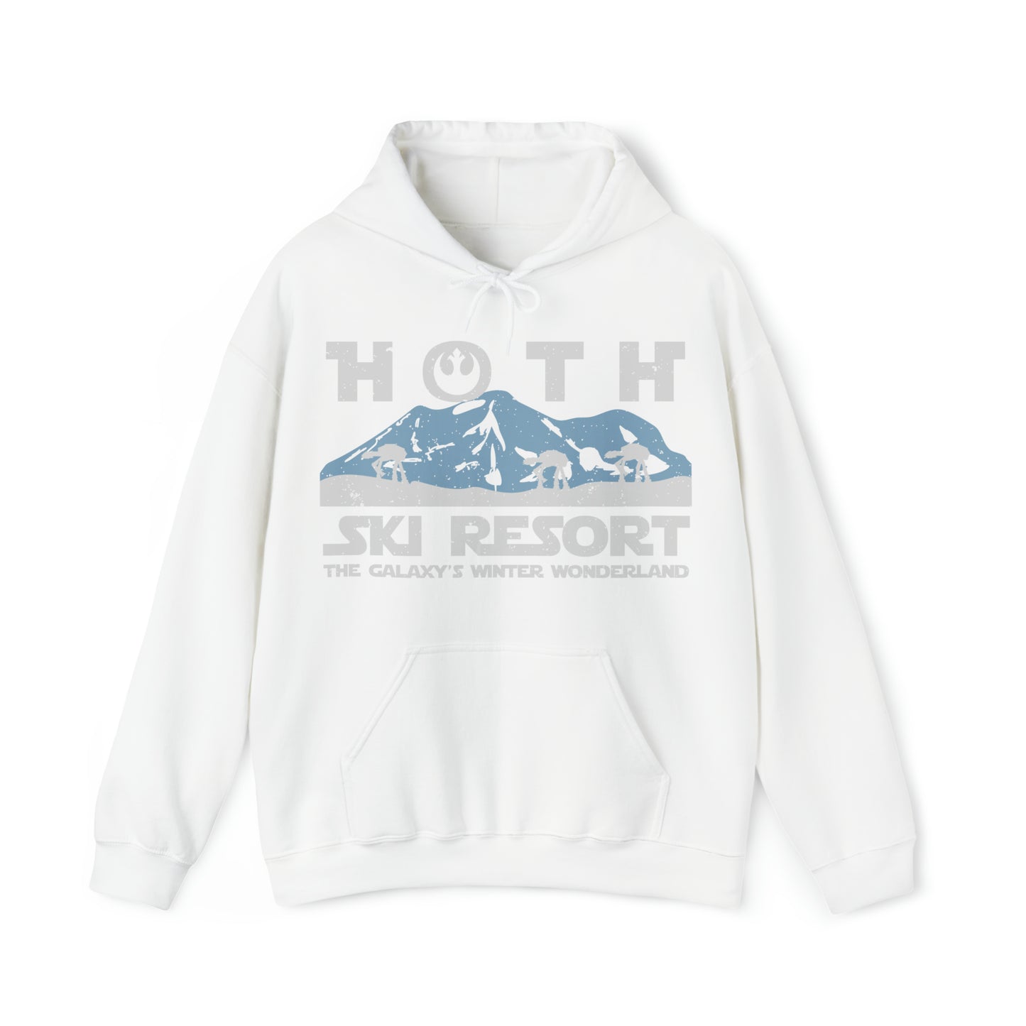 Hoth Ski Resort - Unisex Heavy Blend™ Hooded Sweatshirt