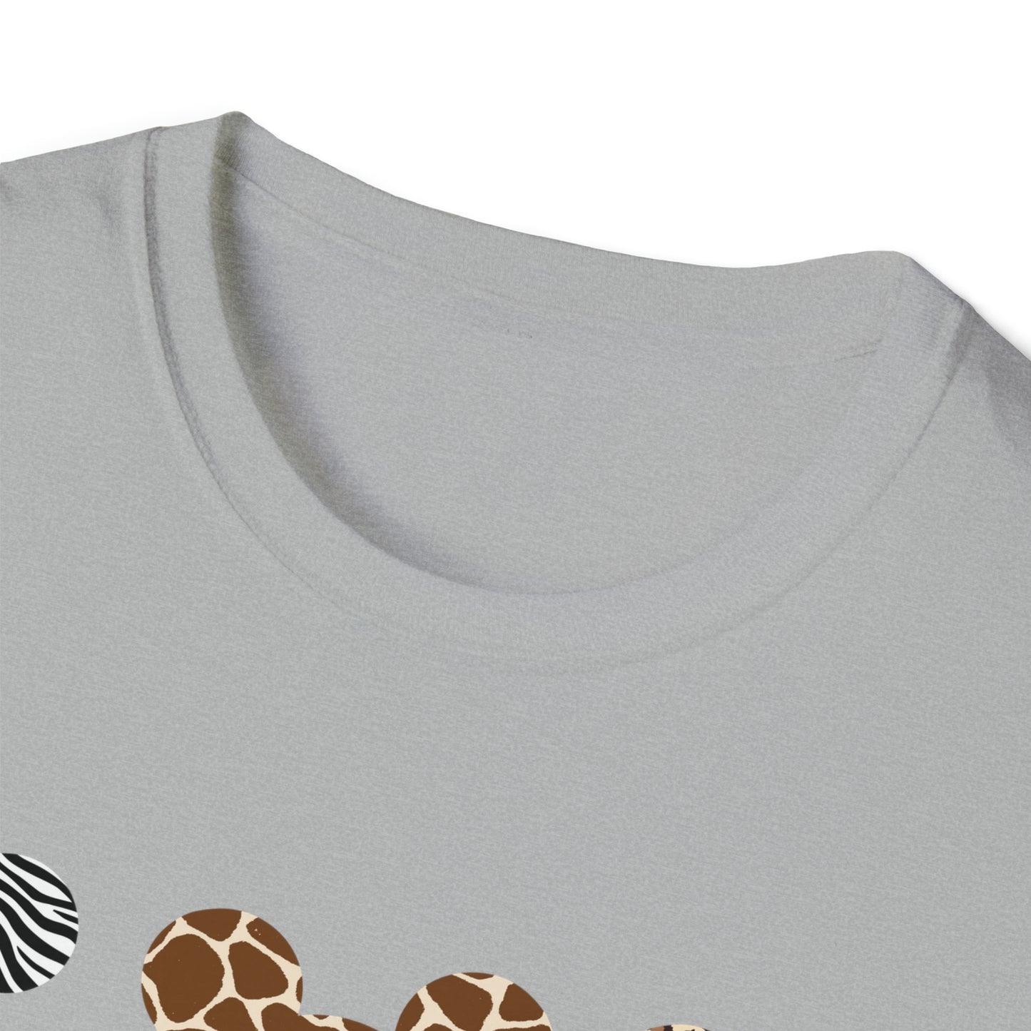 Wild at Heart: Mickey's Animal Kingdom - Unisex Softstyle T-Shirt