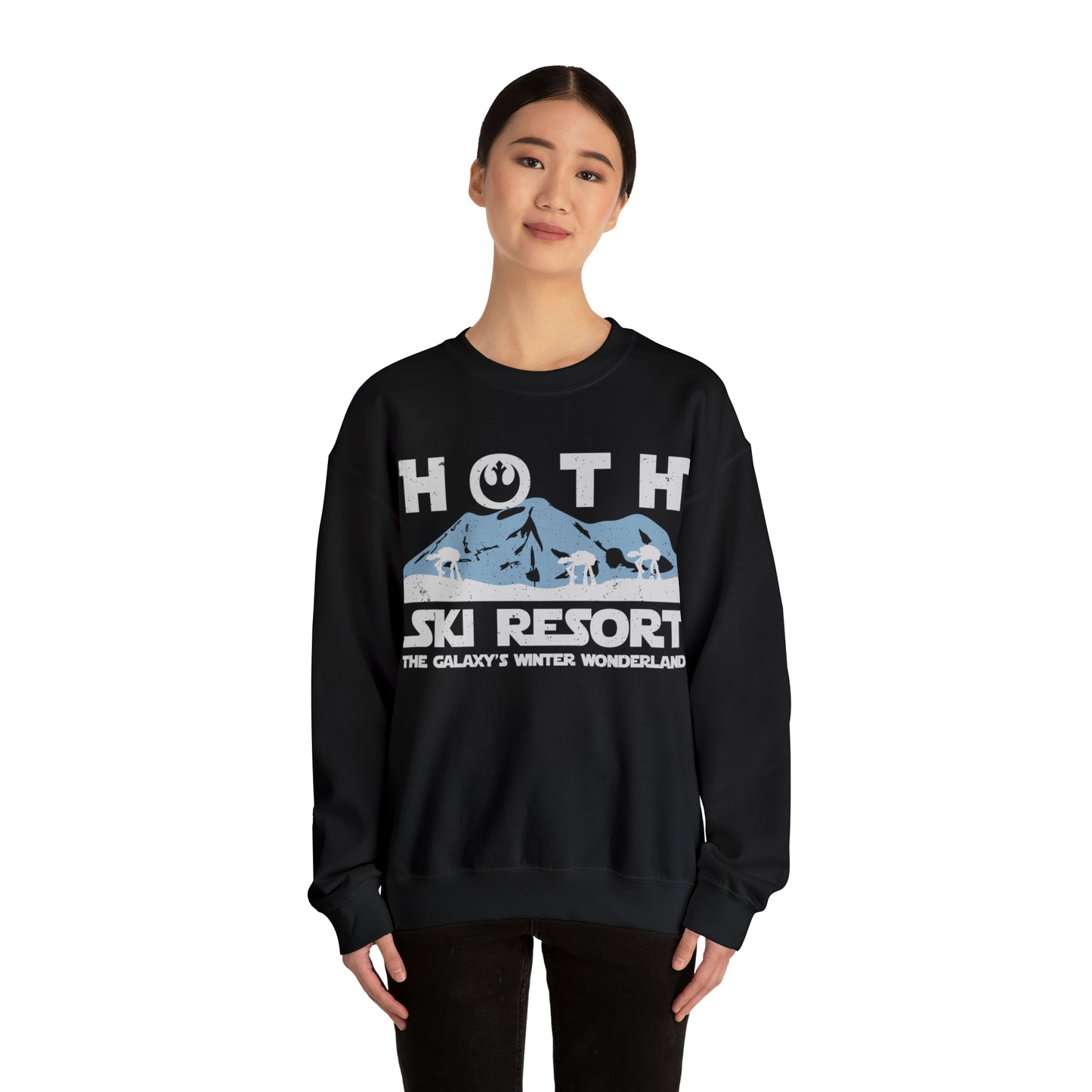 Hoth Ski Resort - Unisex Heavy Blend™ Crewneck Sweatshirt