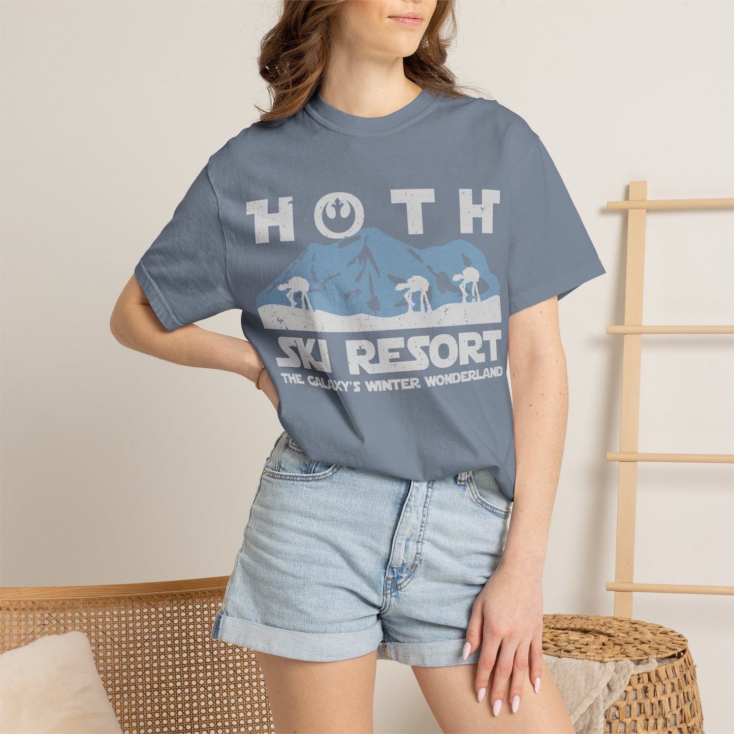 Hoth Ski Resort - Unisex Softstyle T-Shirt