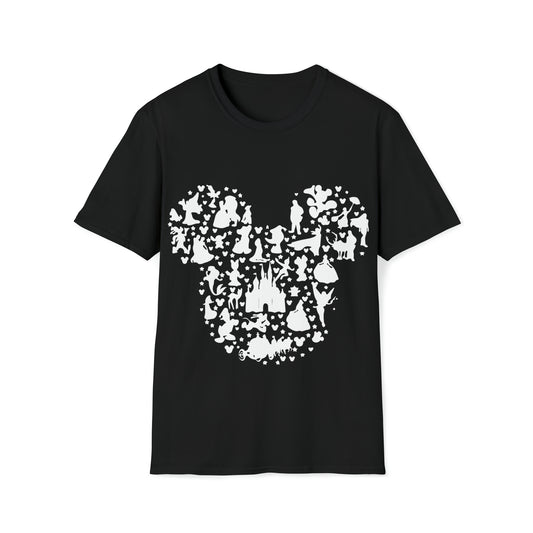 Mickey's Magical Mosaic - Unisex Softstyle T-Shirt