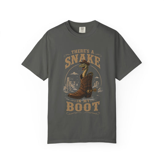 There's a Snake in My Boot shirt – Toy Story western parody tee