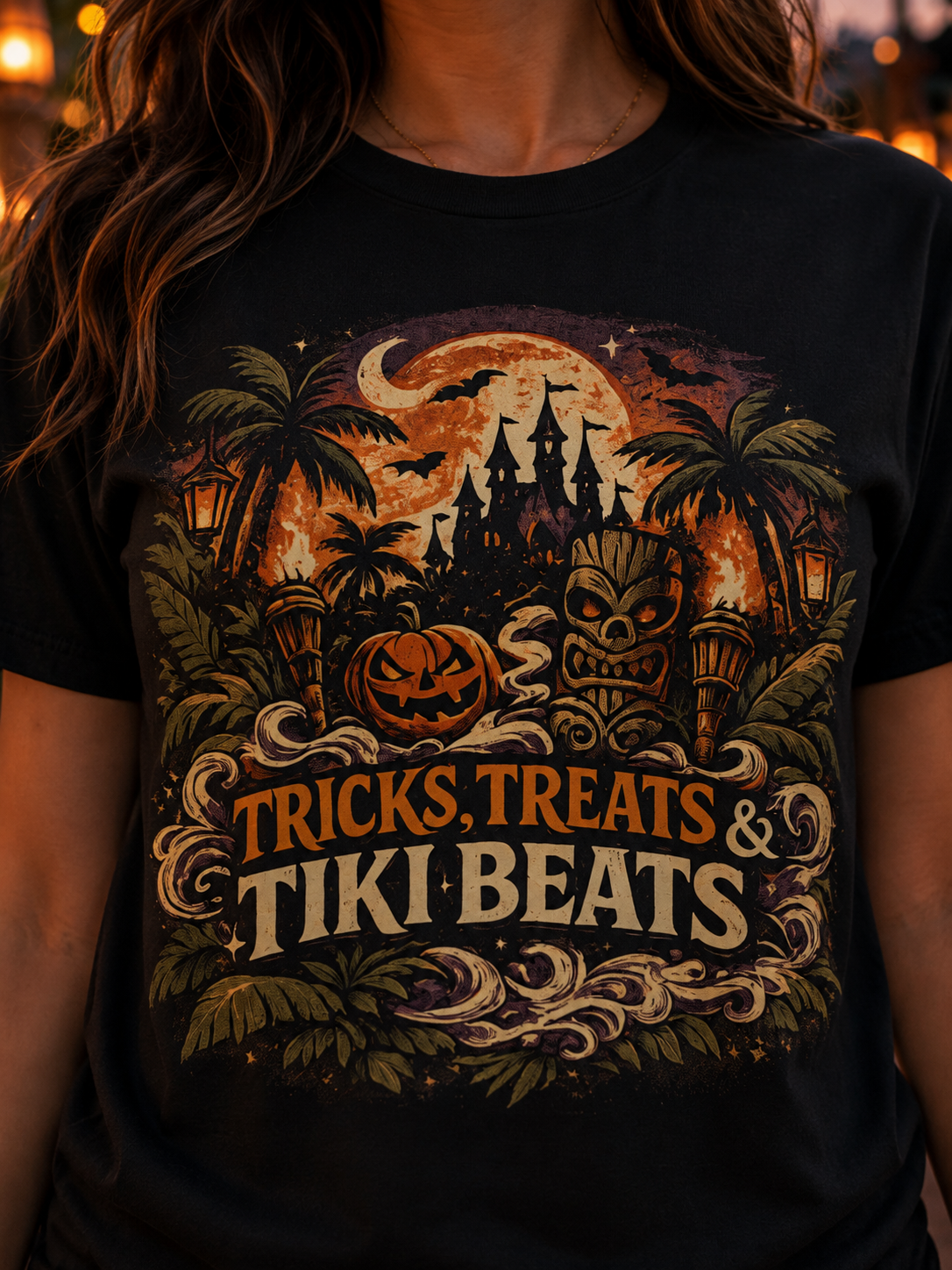 Tricks, Treats & Tiki Beats Shirt