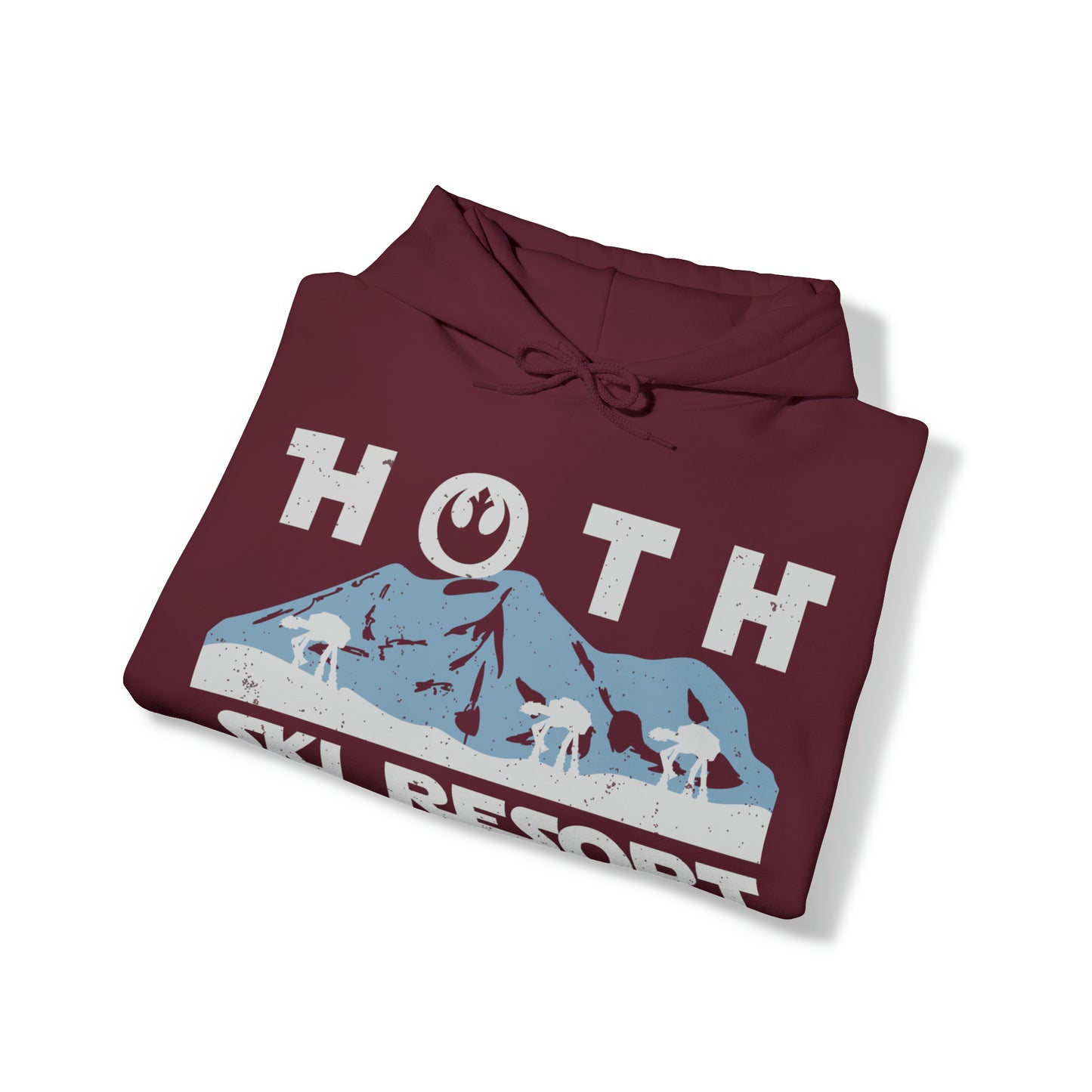 Hoth Ski Resort - Unisex Heavy Blend™ Hooded Sweatshirt