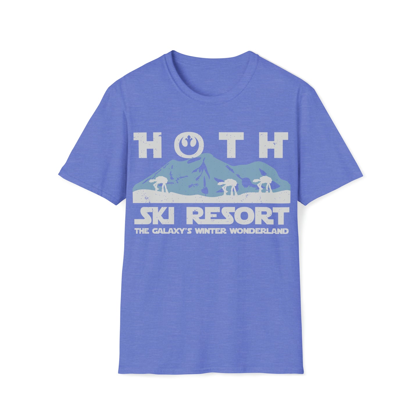 Hoth Ski Resort - Unisex Softstyle T-Shirt