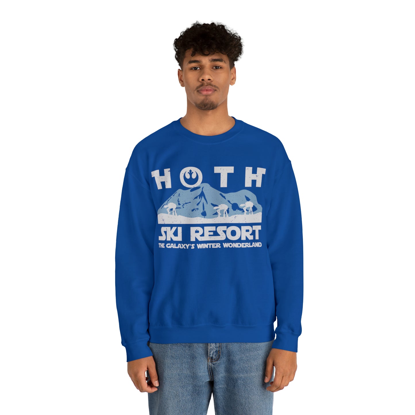 Hoth Ski Resort - Unisex Heavy Blend™ Crewneck Sweatshirt