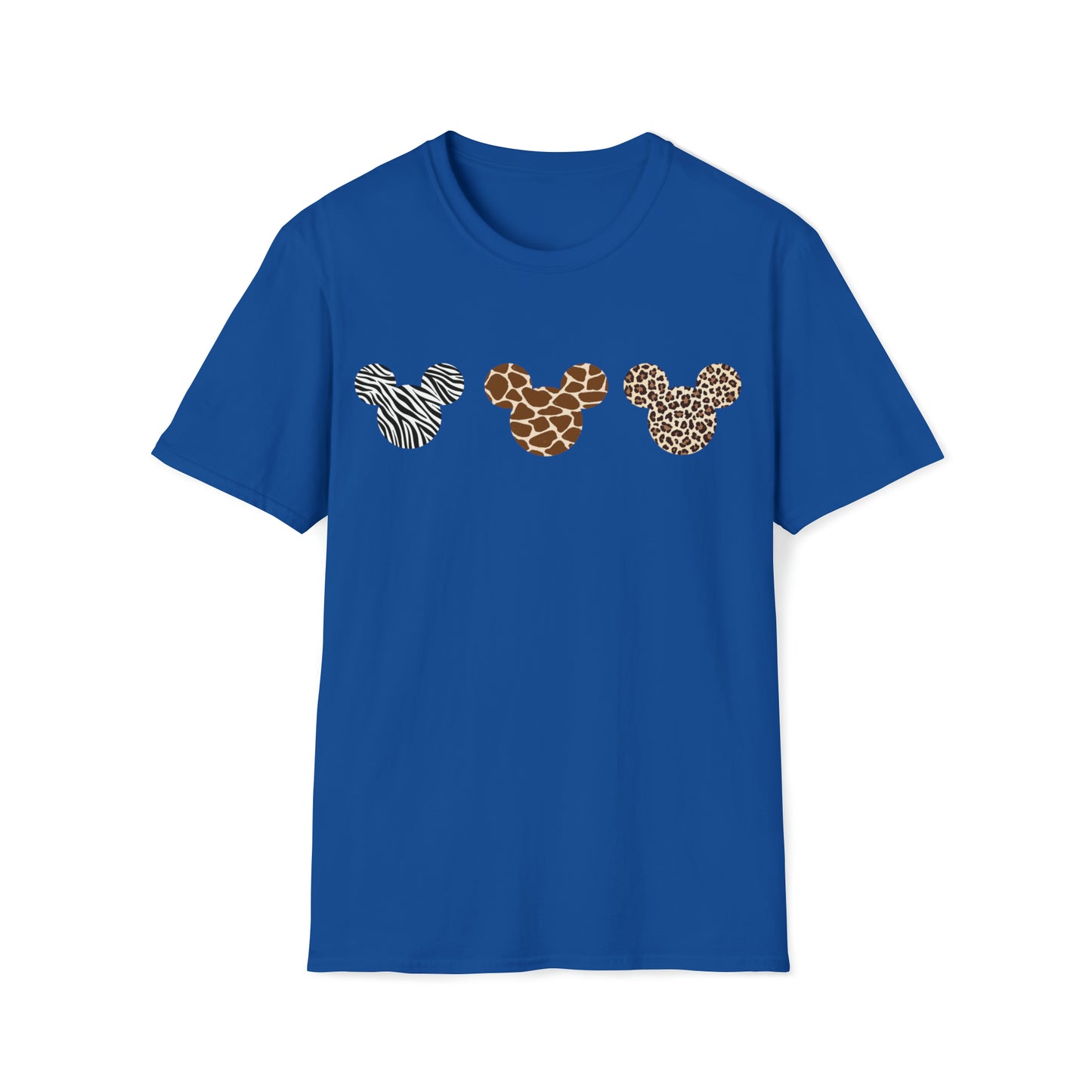 Wild at Heart: Mickey's Animal Kingdom - Unisex Softstyle T-Shirt