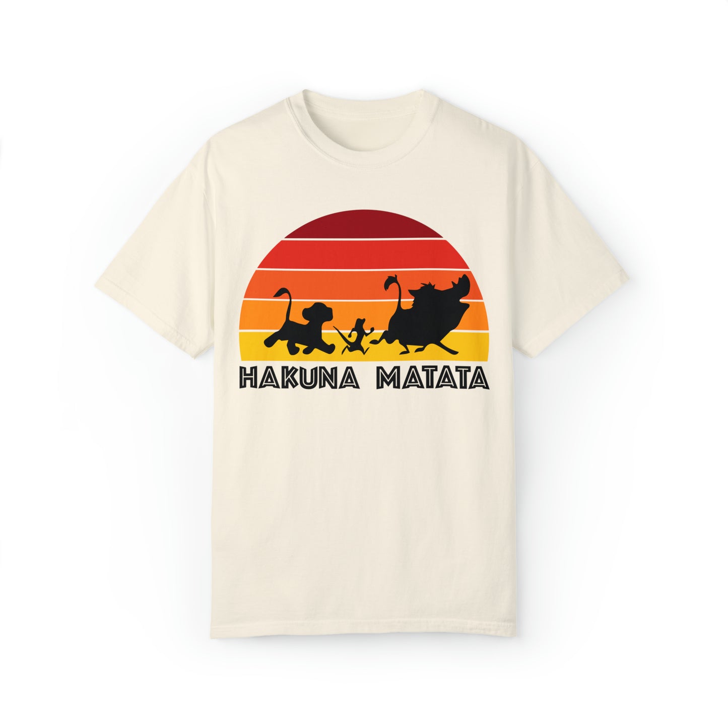 Hakuna Matata Sunset Serenity - Unisex Comfort Colors T-shirt