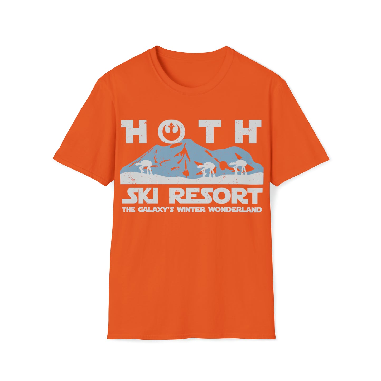 Hoth Ski Resort - Unisex Softstyle T-Shirt