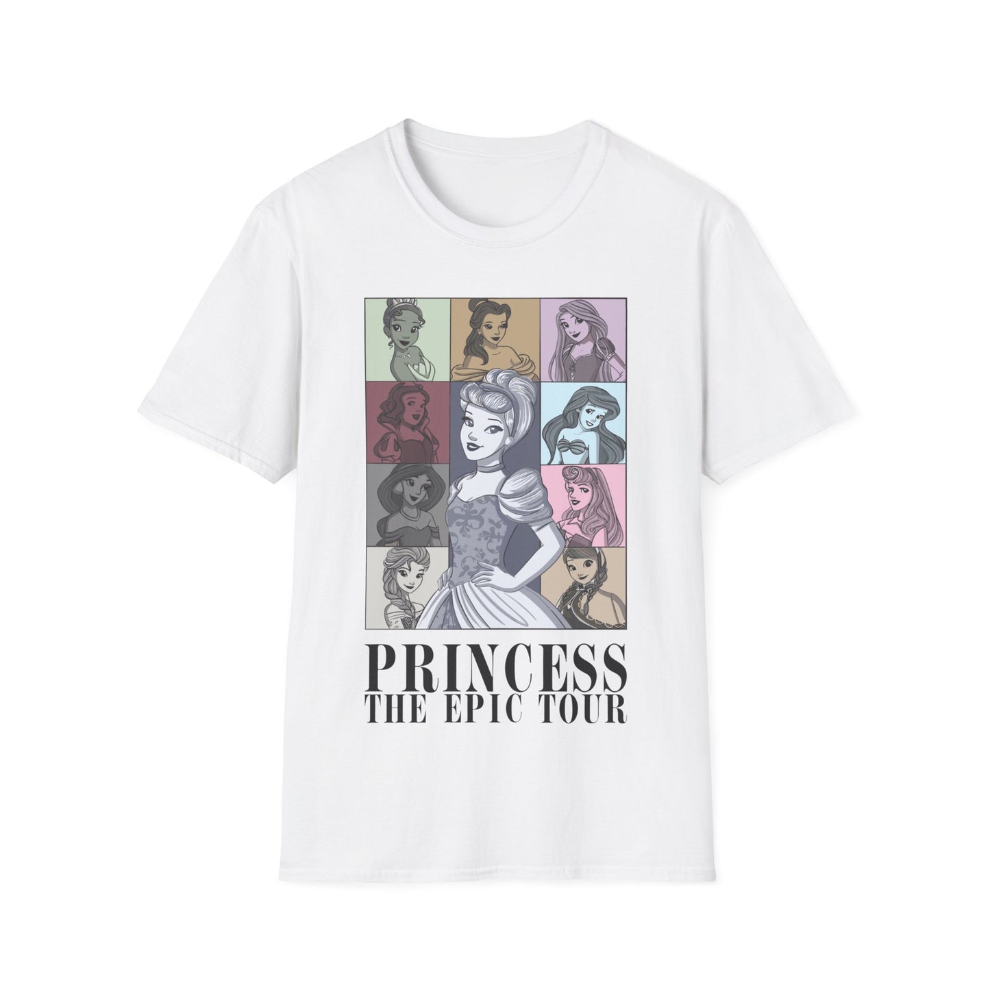 Princess The Epic Tour - Unisex Softstyle T-Shirt