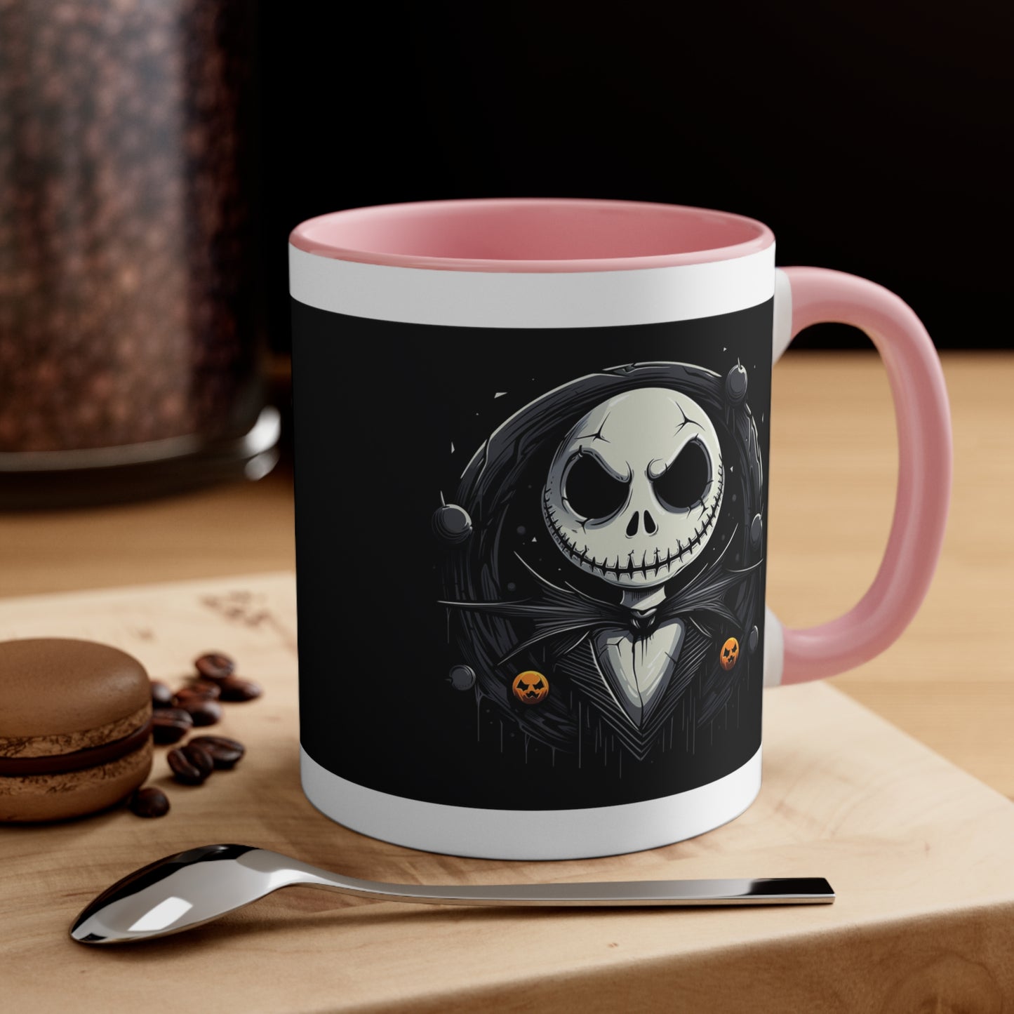 Skeleton King's Midnight Roast Mug - Accent Coffee Mug, 11oz